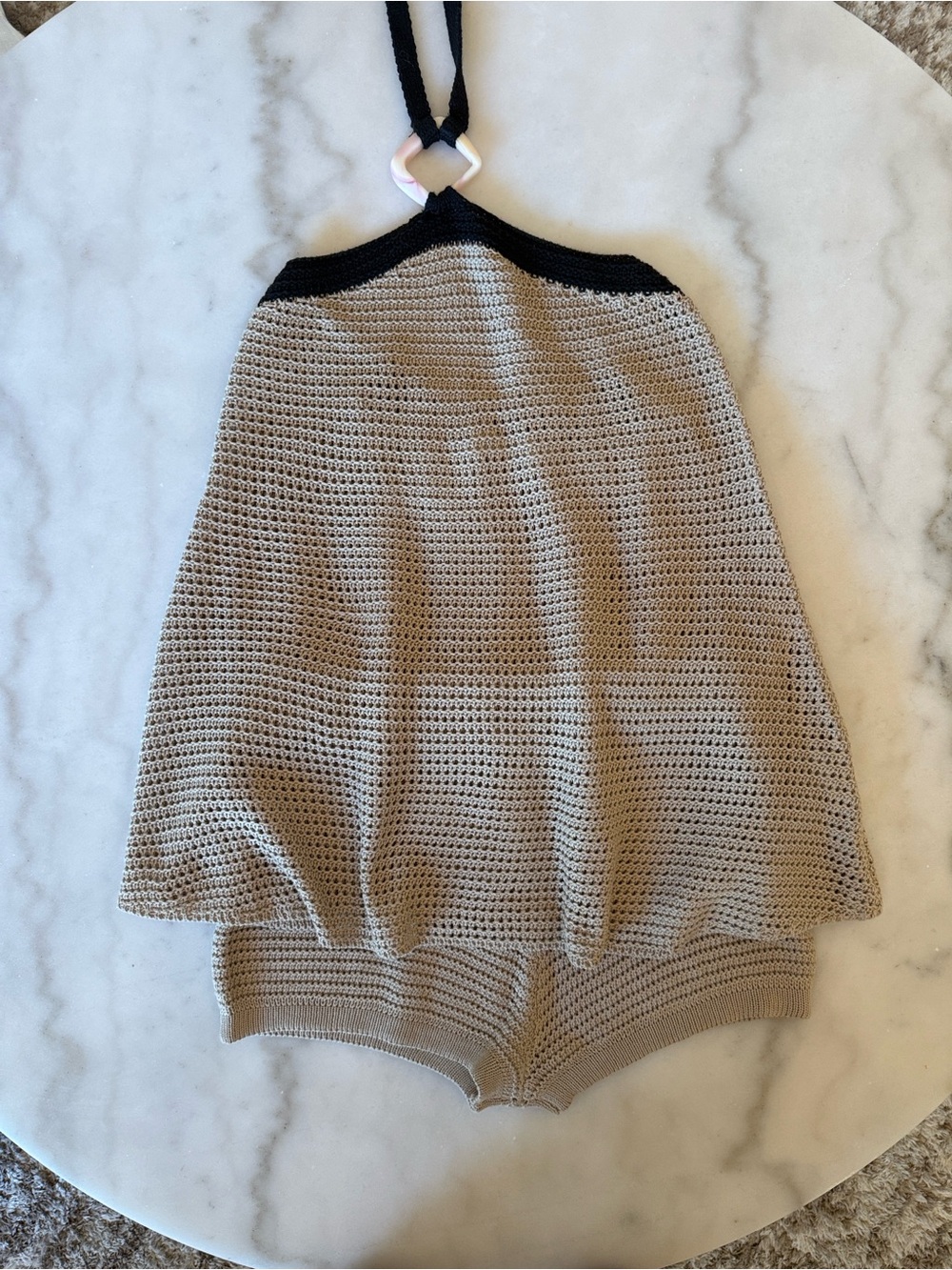 Bronze Snake Melody Top & Short Set